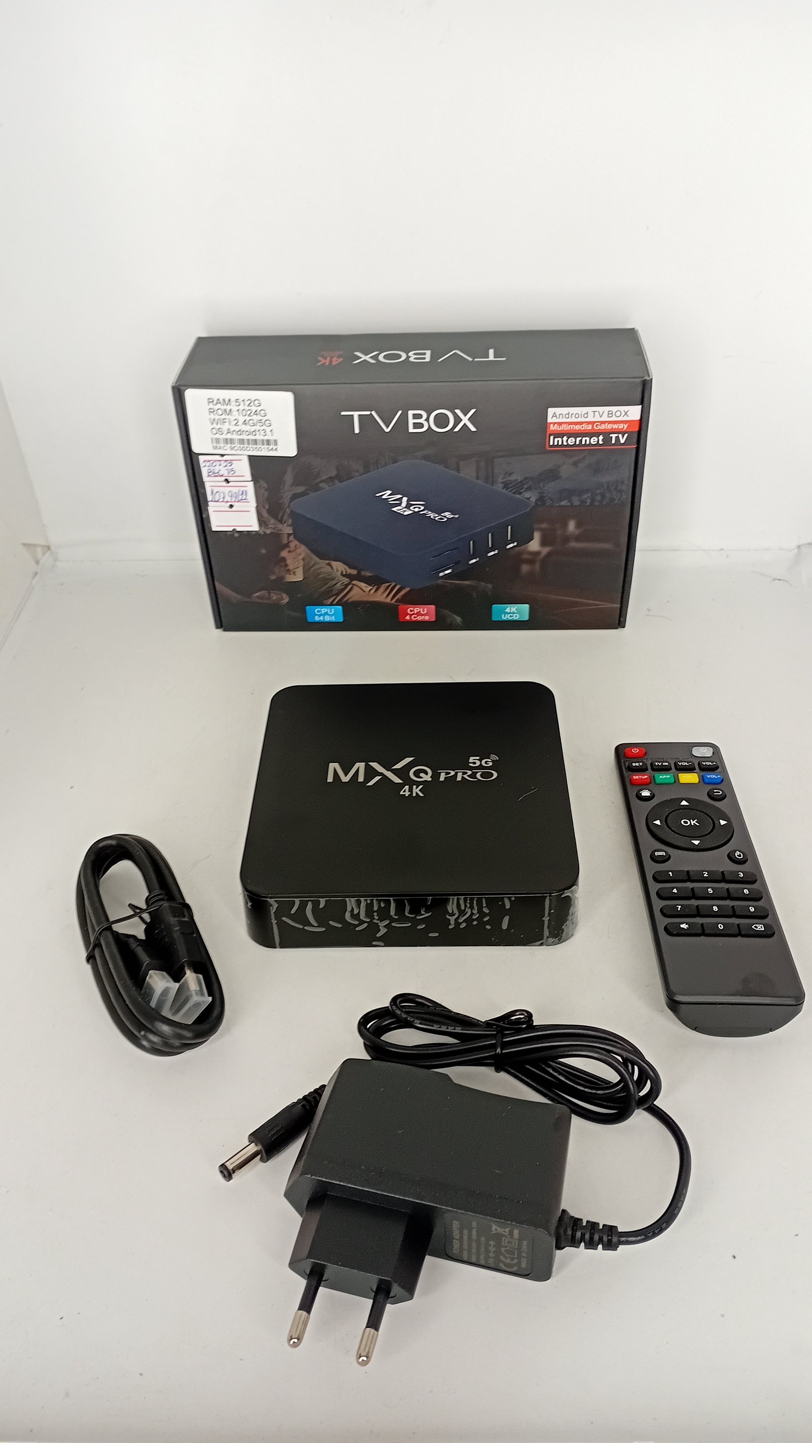 TV BOX MXQ PRO 4K 5G